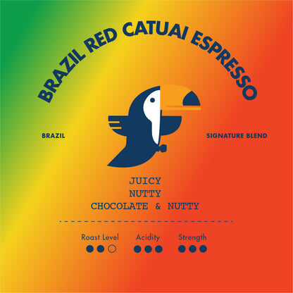 Brazil Red Catuai Espresso Arabica Coffee