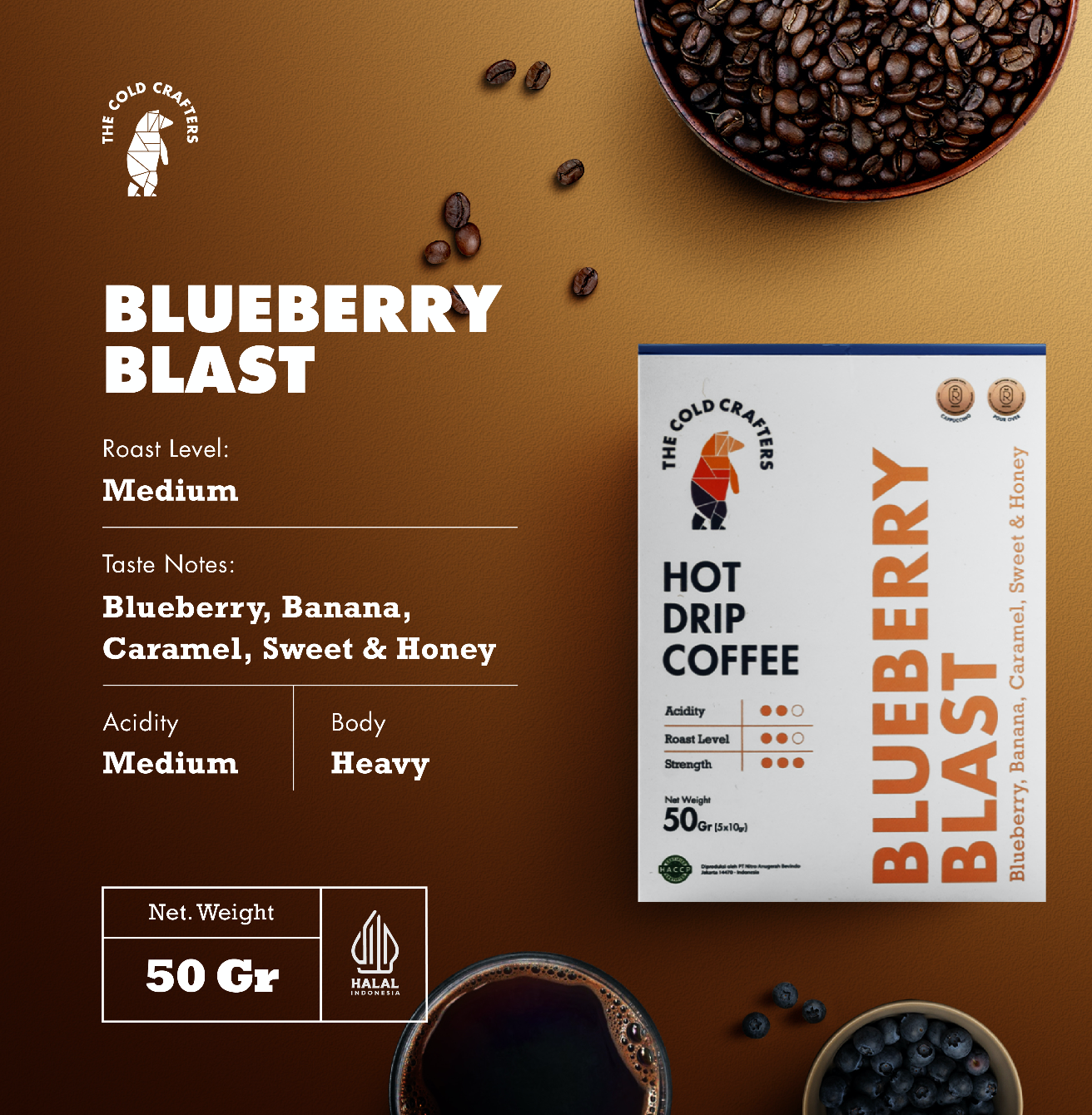 Coffee Drip Bag - Blueberry Blast
